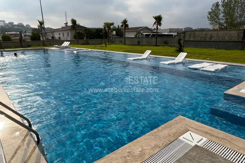 One bedroom apartment for rent with sea view in Alanya, Avsallar district 4 