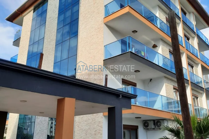 1+1 furnished apartment in a modern complex, Kestel district — Alanya 3 