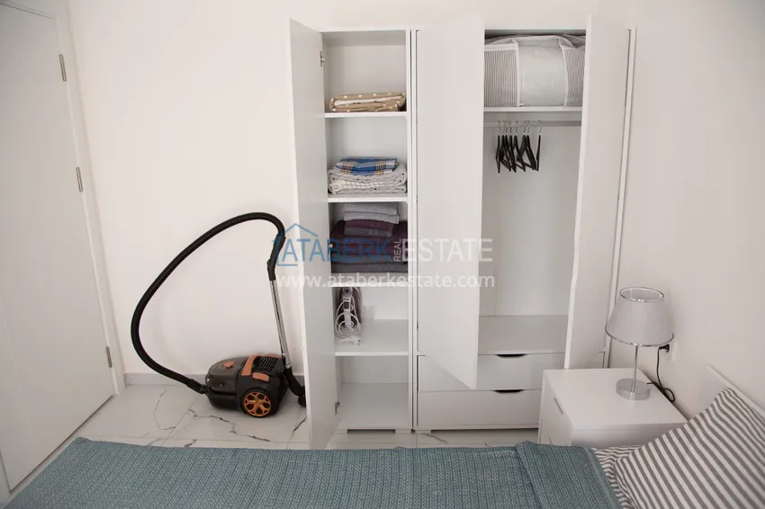 Purchase One bedroom apartment for rent with sea view in Alanya, Avsallar district 39 