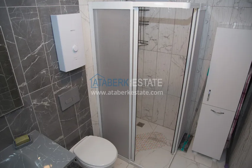 Purchase One bedroom apartment for rent with sea view in Alanya, Avsallar district 40 