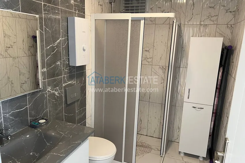 Purchase One bedroom apartment for rent with sea view in Alanya, Avsallar district 42 