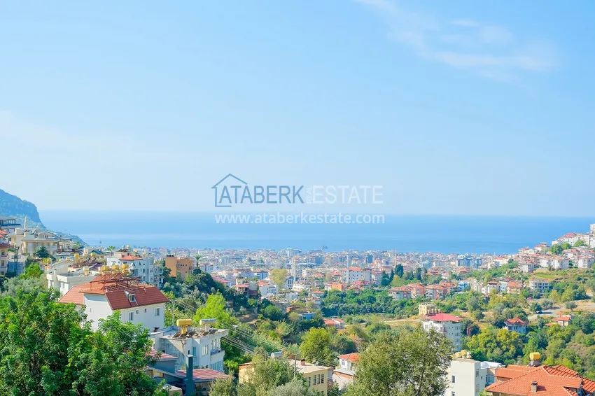 Purchase Villa 5+2 in Alanya Bektas district, furnished with stunning panoramic views 36