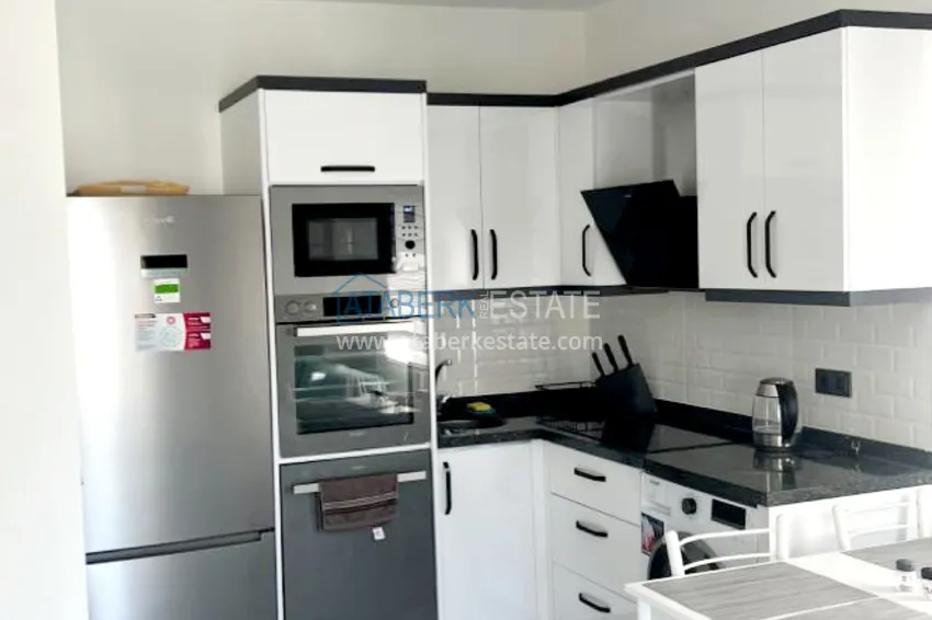 Purchase  1+1 apartment with new furniture and sea views in Alanya, Kargicak district — 350 meters from the coast  6 