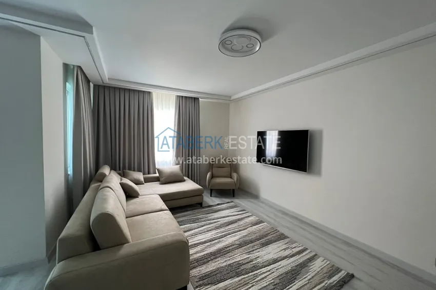 Purchase Furnished 2+1 apartment in a complex on the beachfront, Mahmutlar district — Alanya 4 