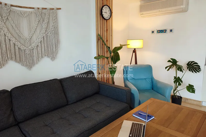 Purchase  2+1 apartment with furniture and a view of the fortress in Oba, Alanya 4 