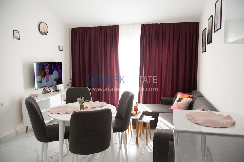 Purchase One bedroom apartment for rent with sea view in Alanya, Avsallar district 4 