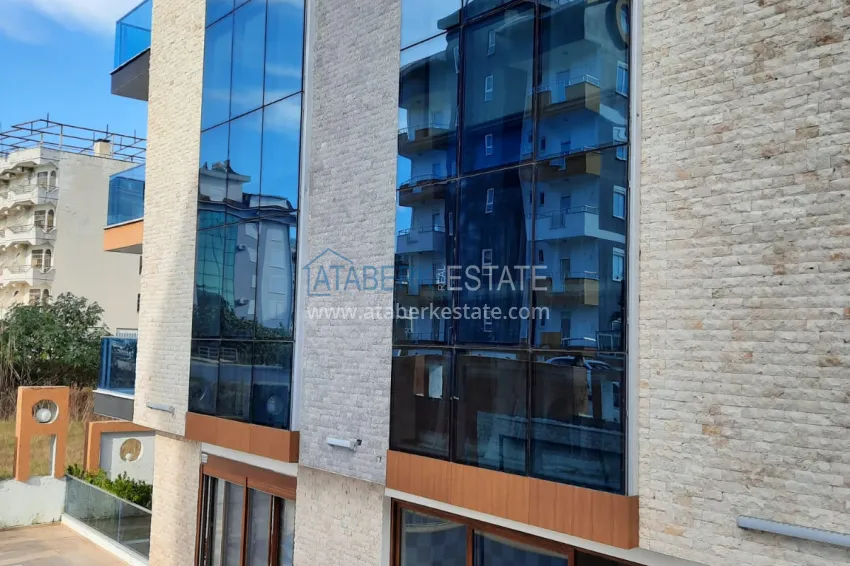1+1 furnished apartment in a modern complex, Kestel district — Alanya 4 