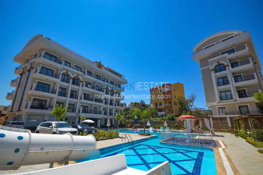 Furnished 1+1 apartment with mountain views, Oba district — Alanya 5 