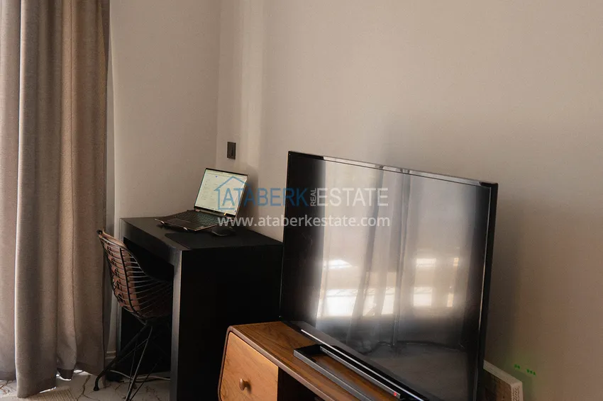 Purchase  Furnished 1+1 apartment with mountain views, Oba district — Alanya 7 