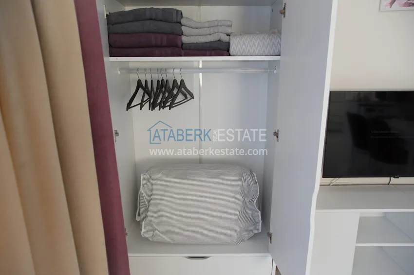 Purchase 1+1 apartment for rent in the Avsallar area in a luxury residential complex 7 