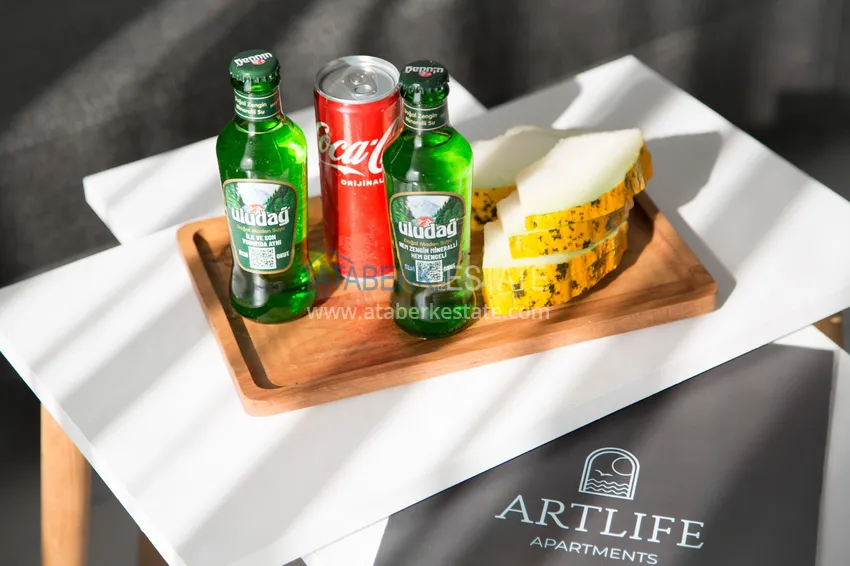 Purchase One bedroom apartment for rent with sea view in Alanya, Avsallar district 51 