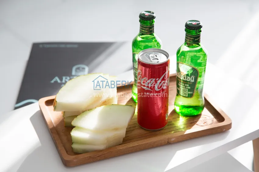 Purchase One bedroom apartment for rent with sea view in Alanya, Avsallar district 52 