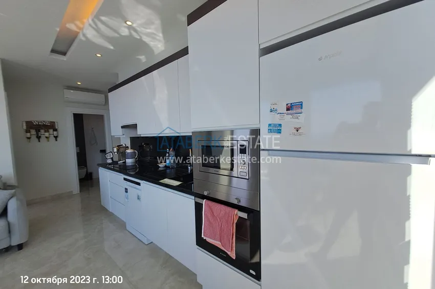 Purchase  Furnished 2+1 apartment with sea views on the beachfront, Mahmutlar district — Alanya 5 