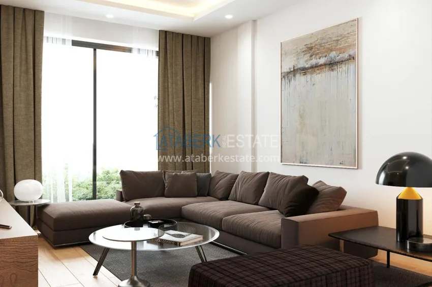 Purchase Comfort-class complex project under construction in Antalya, Dosemealti district 6