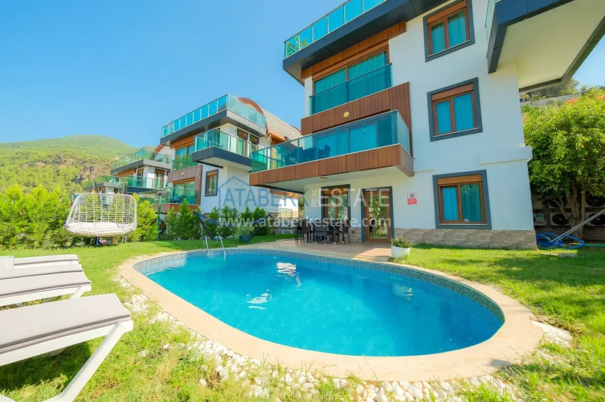 Villa 5+2 in Alanya Bektas district, furnished with stunning panoramic views 5