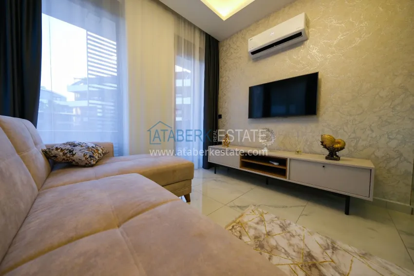 Purchase One bedroom apartment with a modern interior in an area open to residence permits — Oba, Alanya 6