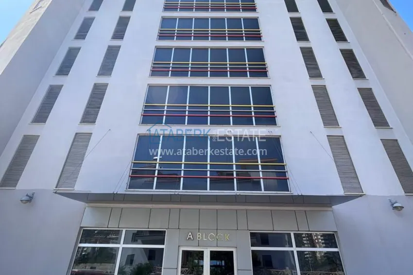 1+1 apartment with furniture and sea view in Cikcilli area, Alanya 11 