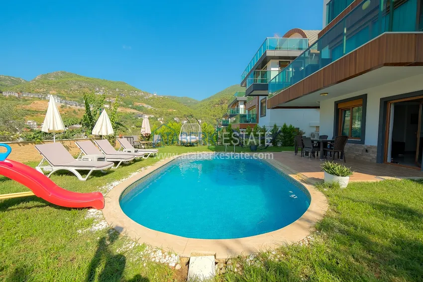 Villa 5+2 in Alanya Bektas district, furnished with stunning panoramic views 6