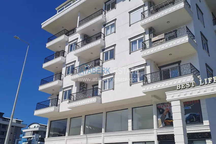 1+1 apartment with new furniture and sea views in Alanya, Kargicak district — 350 meters from the coast  6 