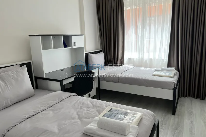 Purchase Furnished 2+1 apartment in a complex on the beachfront, Mahmutlar district — Alanya 7 