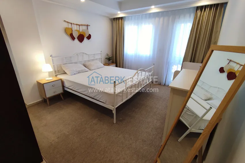 Purchase  2+1 apartment with furniture and a view of the fortress in Oba, Alanya 7 