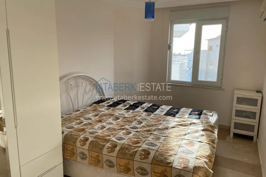 Purchase Furnished duplex with pool on the terrace in Tosmur, Alanya 6