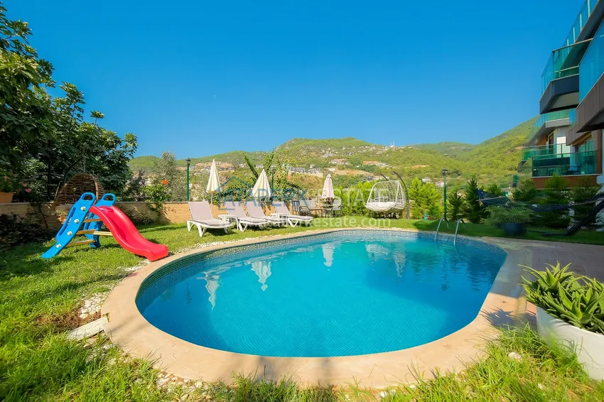 Villa 5+2 in Alanya Bektas district, furnished with stunning panoramic views 7