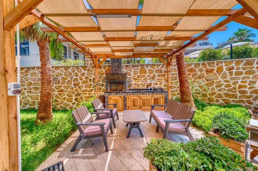 One bedroom apartment with a modern interior in an area open to residence permits — Oba, Alanya 6