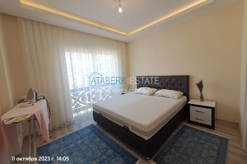 Purchase  Двухуровневые меблированные апартаменты с панорамным видом на море и горы – район Оба, Алания  7 