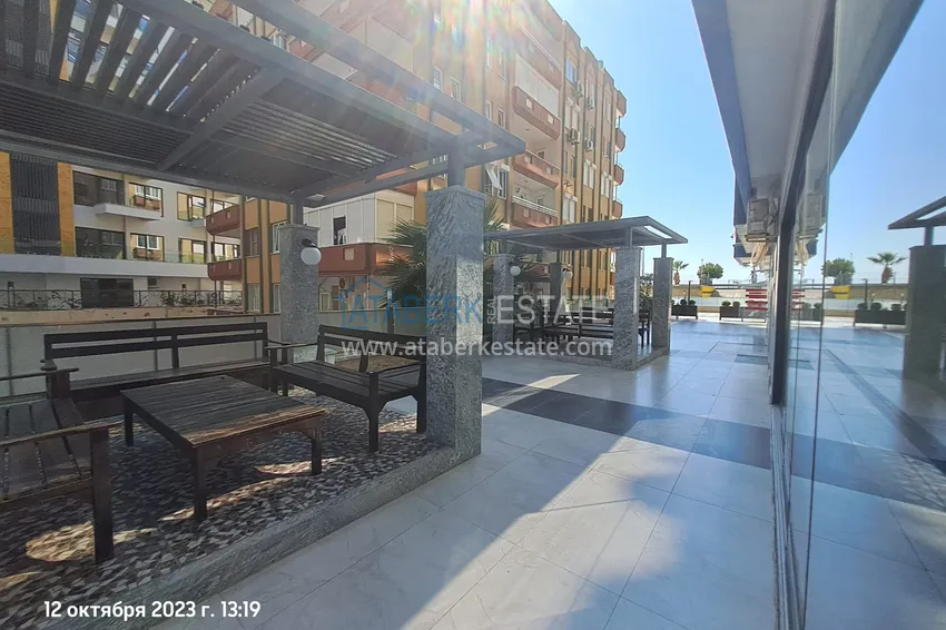 Furnished 2+1 apartment with sea views on the beachfront, Mahmutlar district — Alanya 9 