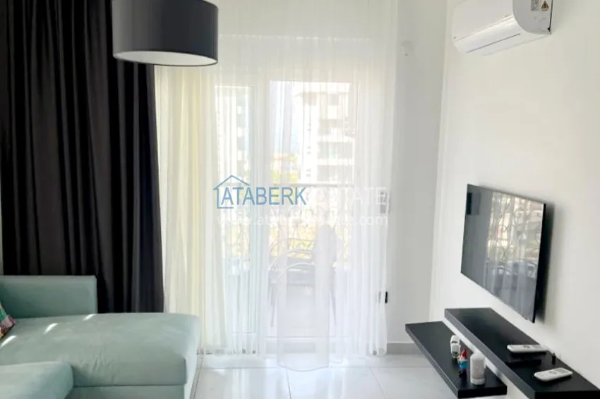 Purchase  1+1 apartment with new furniture and sea views in Alanya, Kargicak district — 350 meters from the coast  10 