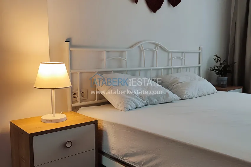 Purchase  2+1 apartment with furniture and a view of the fortress in Oba, Alanya 8 