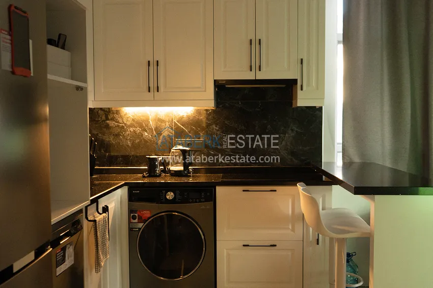 Purchase  Furnished 1+1 apartment with mountain views, Oba district — Alanya 12 