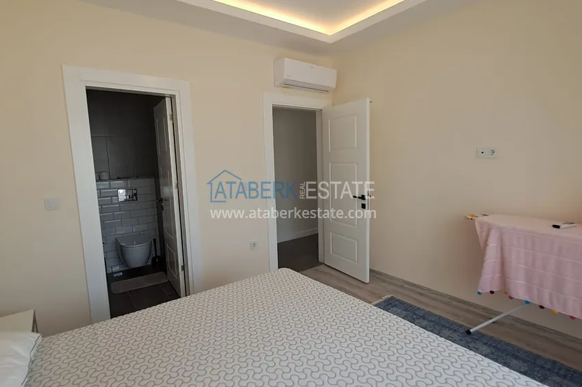 Purchase  Двухуровневые меблированные апартаменты с панорамным видом на море и горы – район Оба, Алания  8 