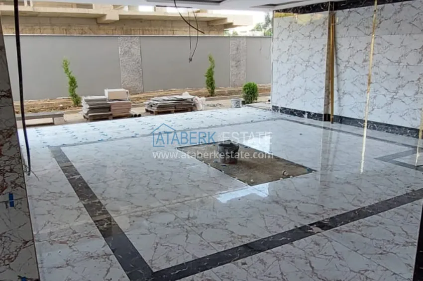 Finished 1+1 apartment in a multi-apartment residential complex in Mahmutlar — center 8 