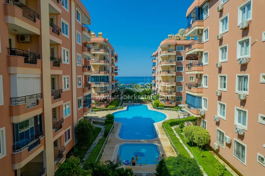 Furnished 2+1 apartment in a complex on the beachfront, Mahmutlar district — Alanya 9 