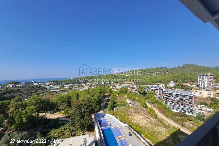 Purchase  1+1 apartment with a fine finish and sea view, Avsallar district — Alanya 9 