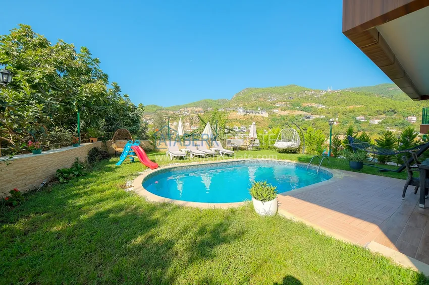 Villa 5+2 in Alanya Bektas district, furnished with stunning panoramic views 9
