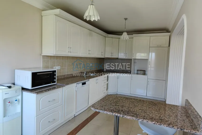Purchase Panoramic two-bedroom apartment with furniture, glazed balcony in Mahmutlar 10
