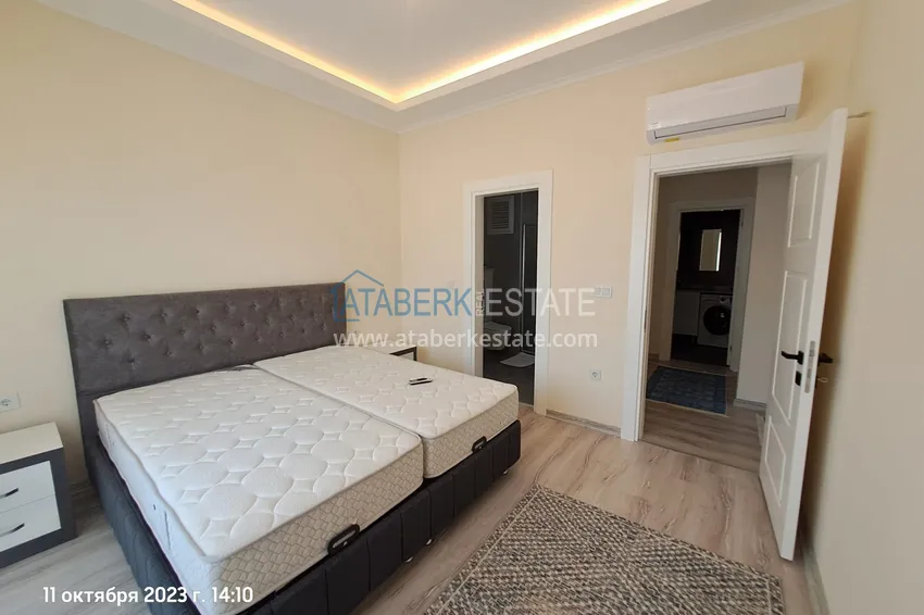 Purchase  Двухуровневые меблированные апартаменты с панорамным видом на море и горы – район Оба, Алания  9 