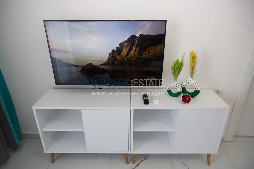 Purchase  Apartment for rent in Alanya, Avsallar district with furniture in a complex with a private beach  9 