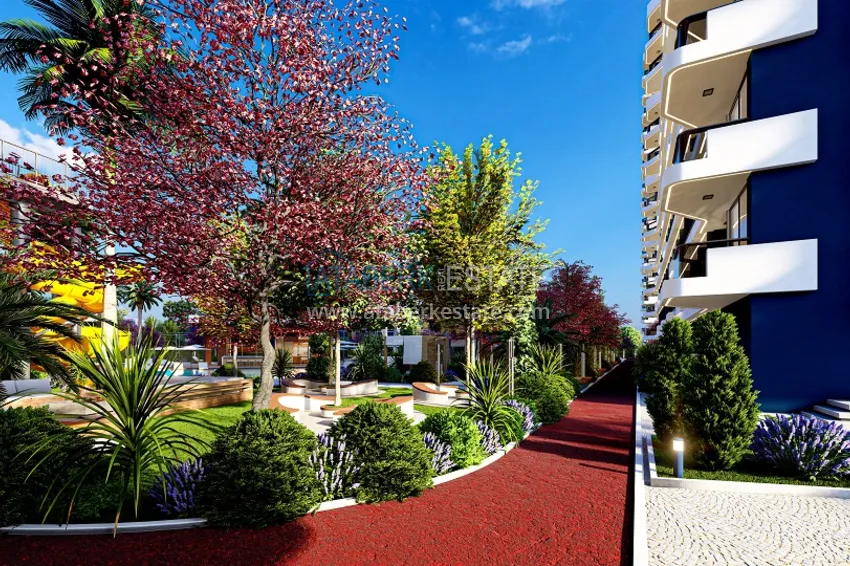 Start of sales! New investment-attractive project at pencil stage in Tomuk - Mersin area 7 