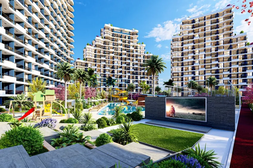 Start of sales! New investment-attractive project at pencil stage in Tomuk - Mersin area 10 