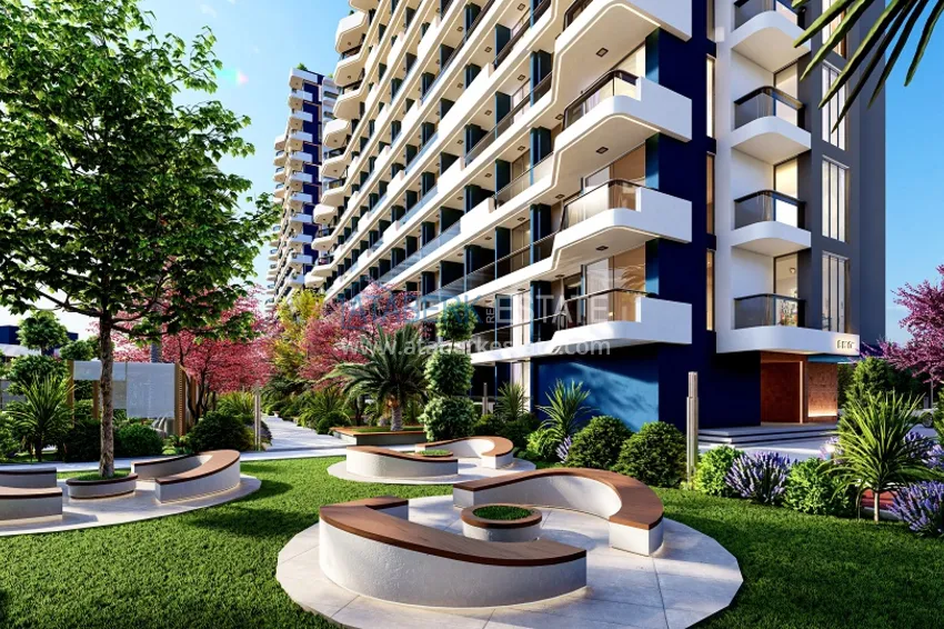 Start of sales! New investment-attractive project at pencil stage in Tomuk - Mersin area 14 