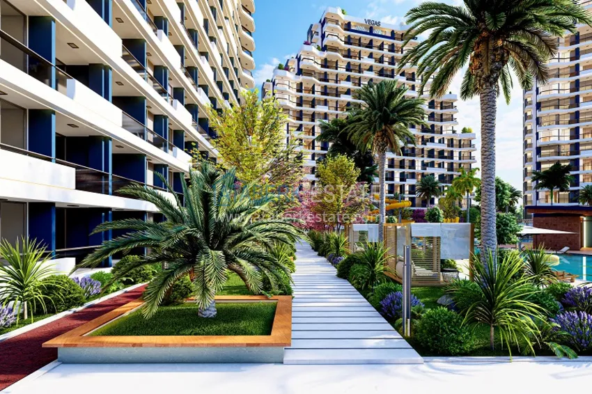 Start of sales! New investment-attractive project at pencil stage in Tomuk - Mersin area 15 