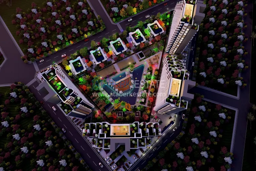 Start of sales! New investment-attractive project at pencil stage in Tomuk - Mersin area 17 