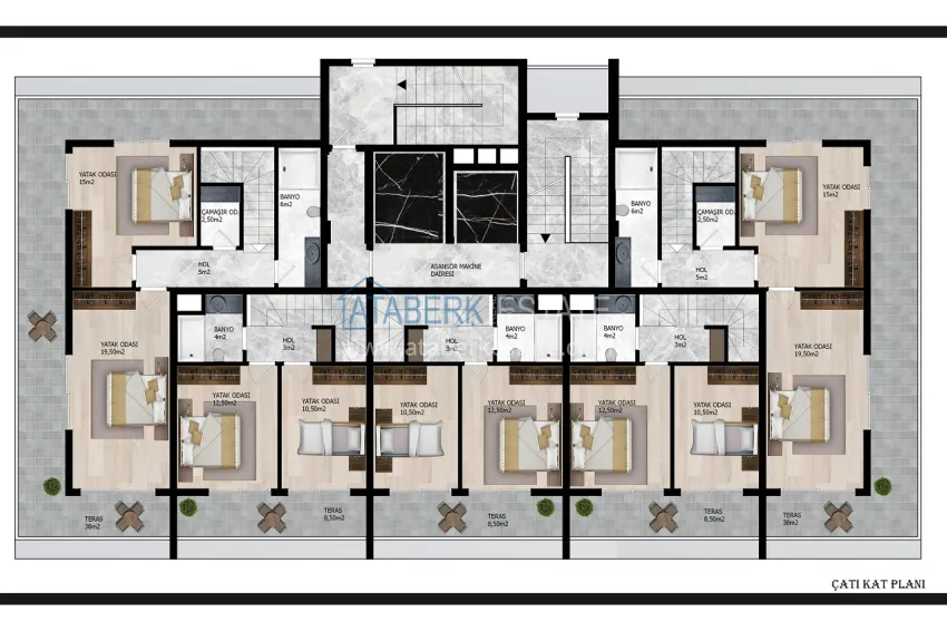Buy cheap Modern apartments and penthouses with sea views in Avsallar, Alanya - 2-year installment plan 4 