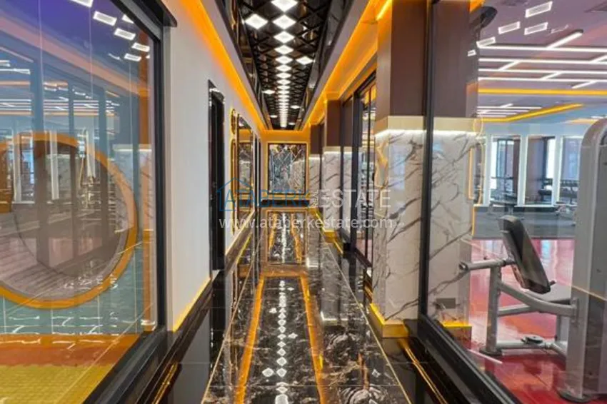 1+1 apartment for rent in Mahmutlar in a luxurious residential complex D-38 10