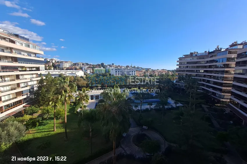 Purchase  Real estate for residence permit. Apartment with furniture and glazed balcony in Tosmur - Alanya 10 