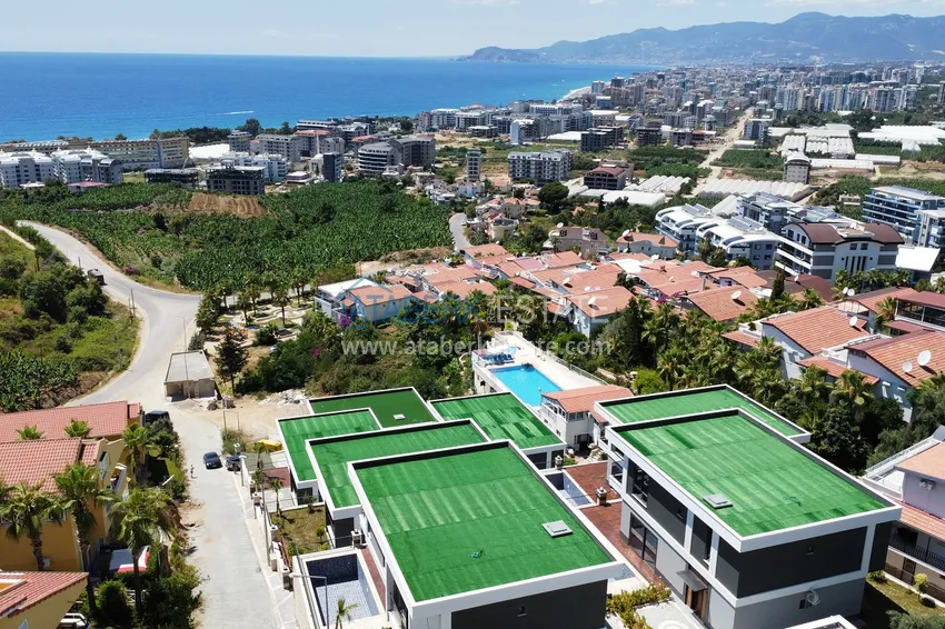 A complex of luxury villas - Kargicak district, Alanya. Citizenship Real Estate 11 
